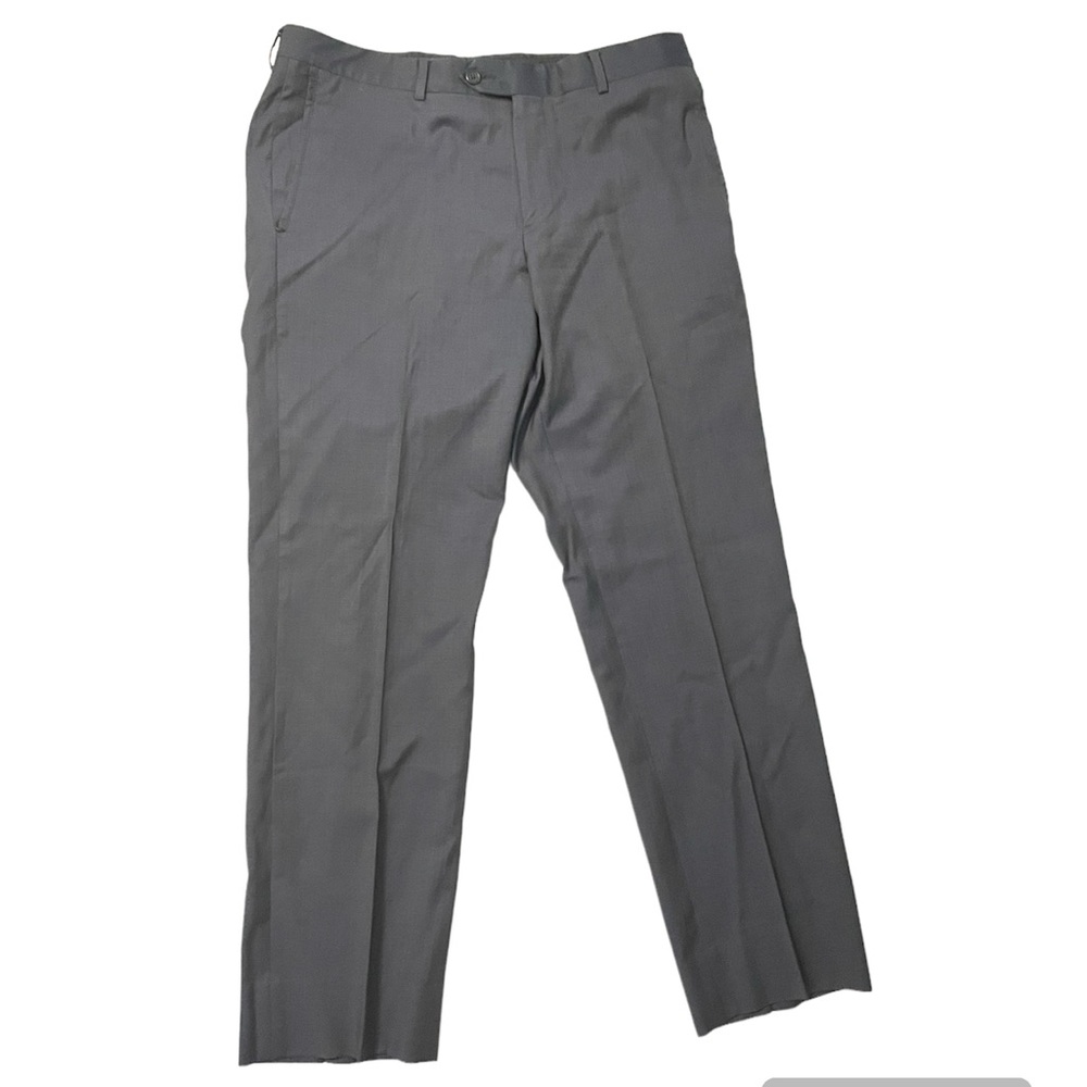 Nordstrom Dress pants Blue Flat Front  Men's 34 W